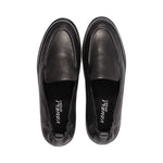 Qira Black Perforated Leather S25