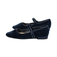 Quail Navy Chenille F25