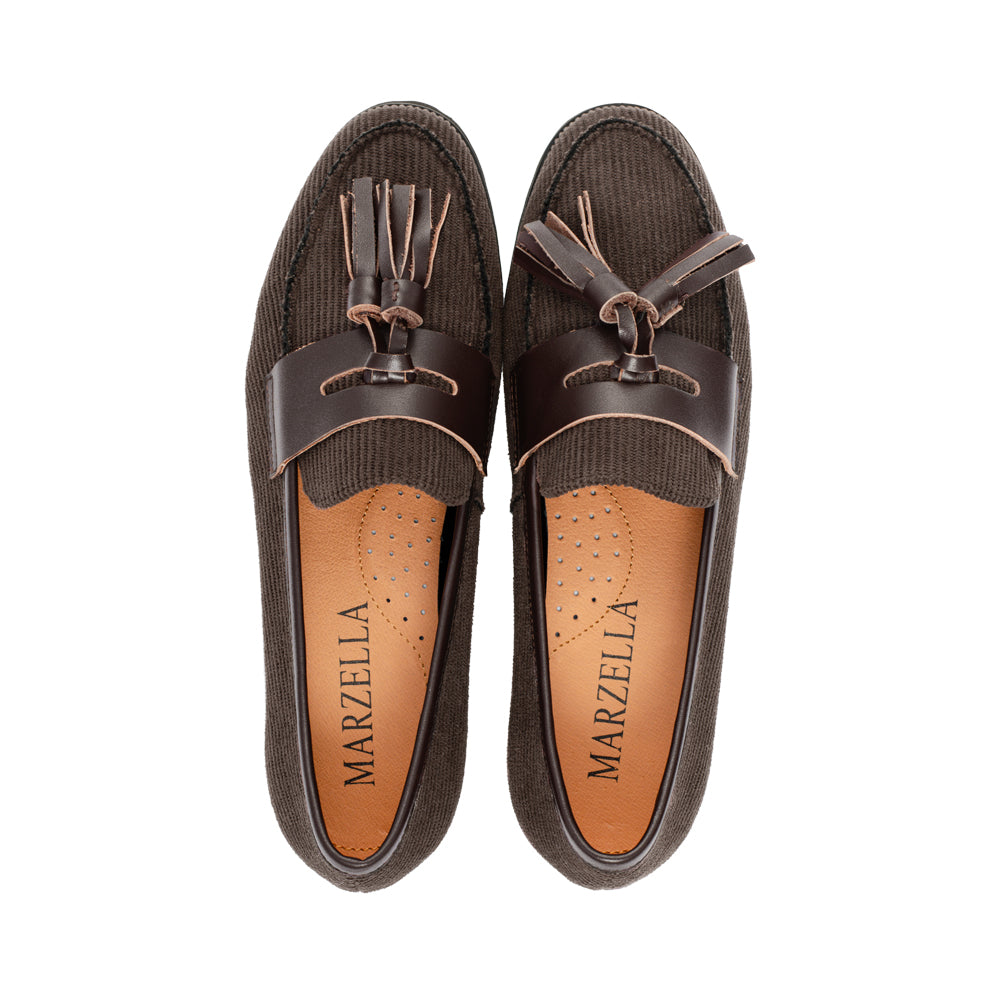 Quest Dark Brown Corduroy F26