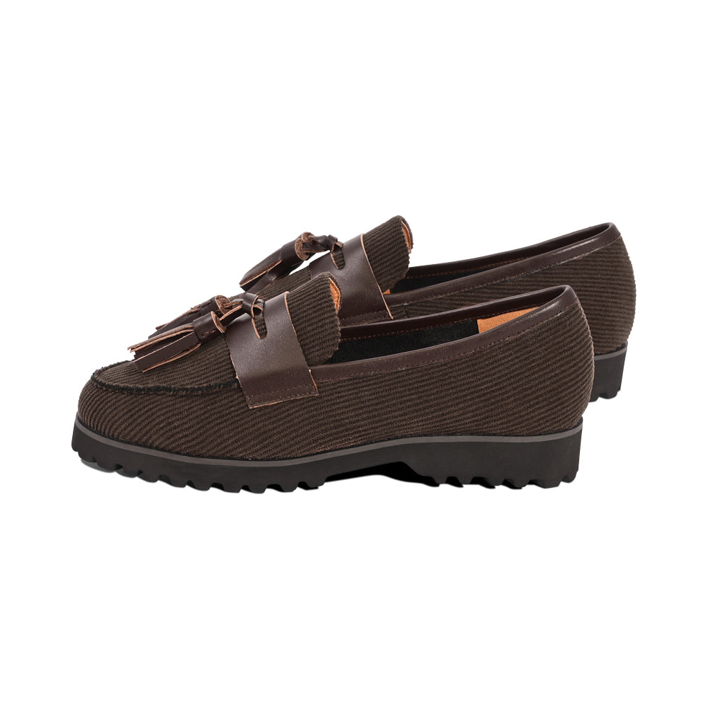 Quest Dark Brown Corduroy F26