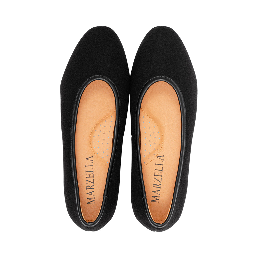 Rache Black Wool F26