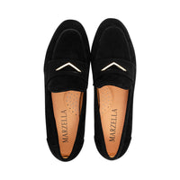 Raindrop Black Suede F26