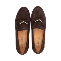Raindrop Dark Chocolate Suede F26
