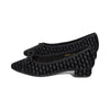 Raven Black Lace Velvet F25