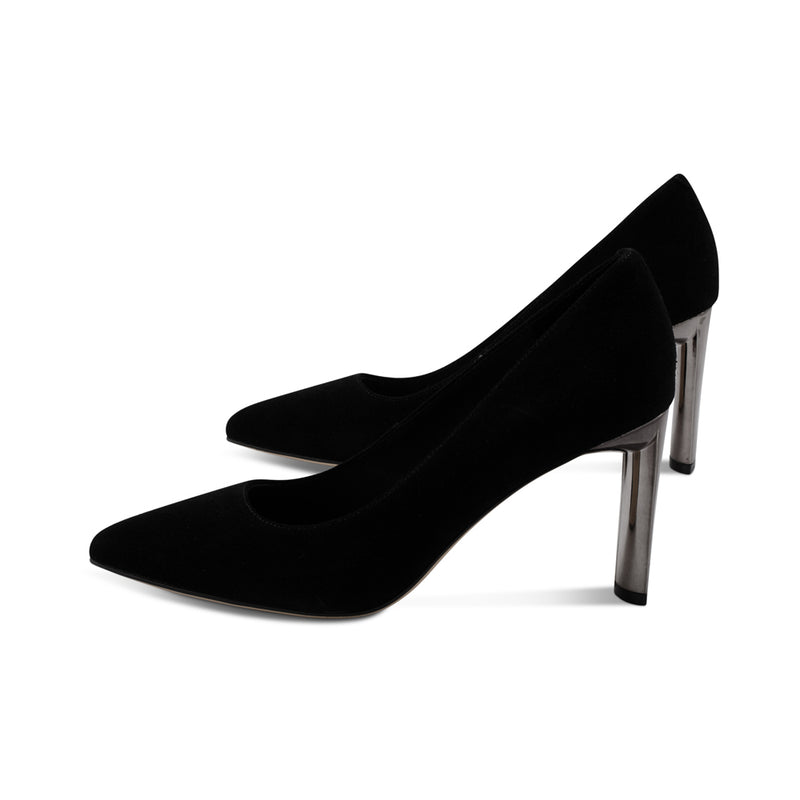 Reba Black Suede F24