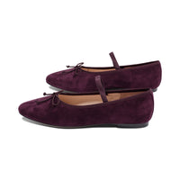 Regala Burgundy Suede F25