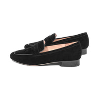 Regan Black Suede F26