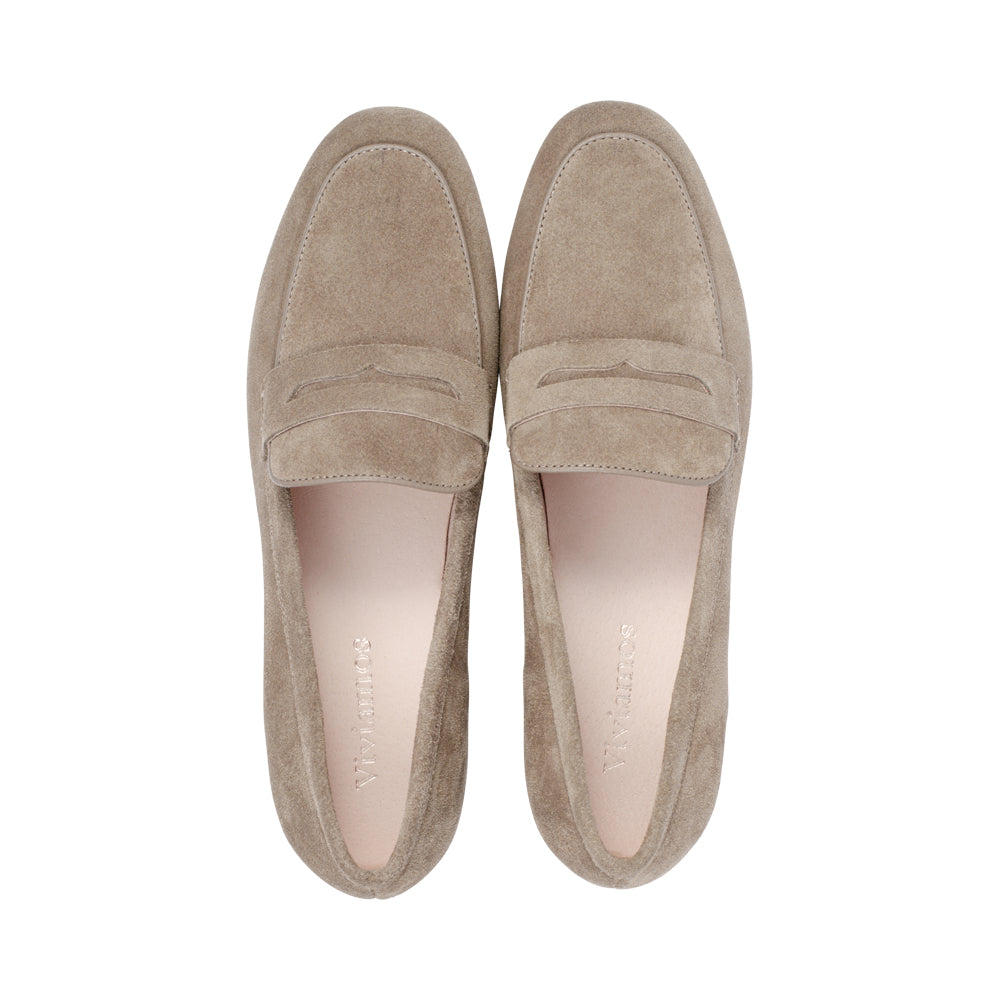 Regan Taupe Suede F26