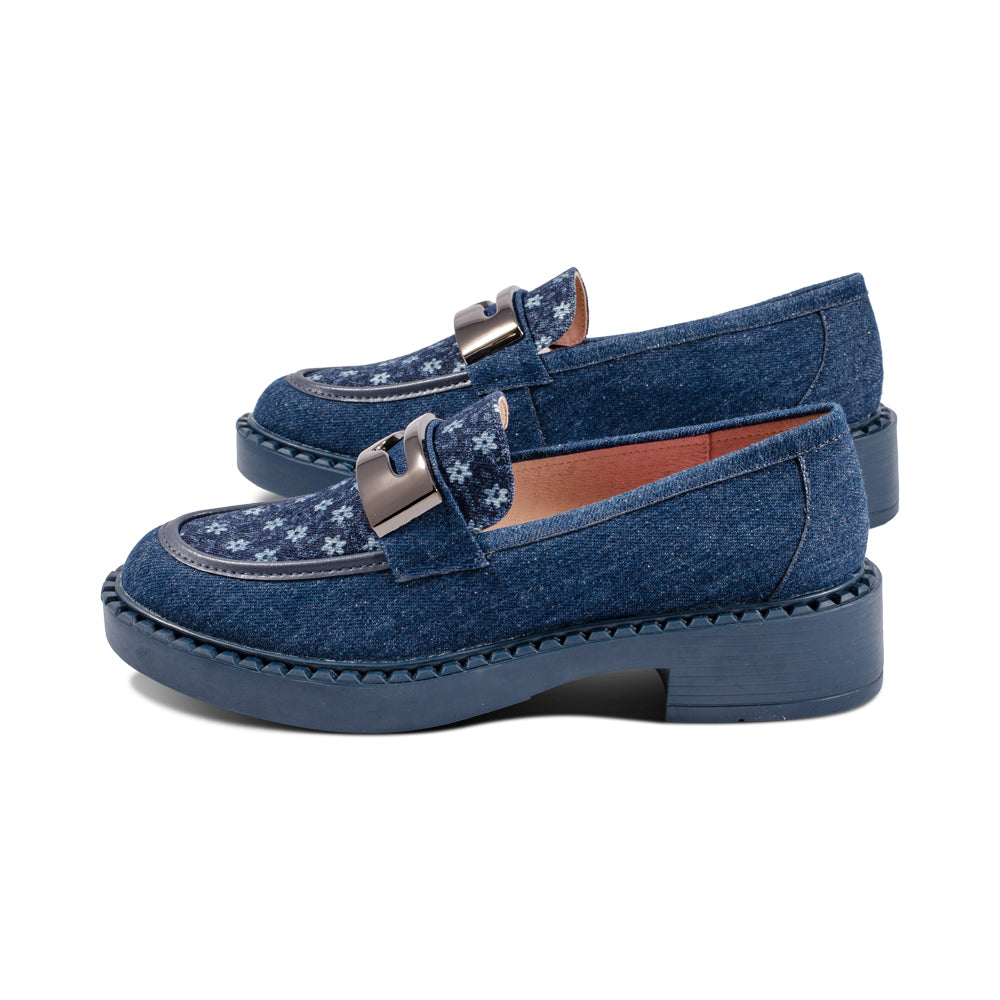 Rev Dark Denim / Flowers S25