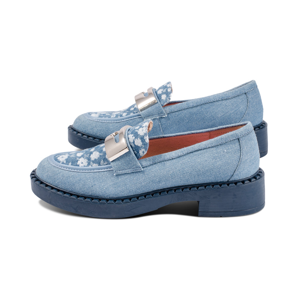 Rev Light Denim / Flowers S25