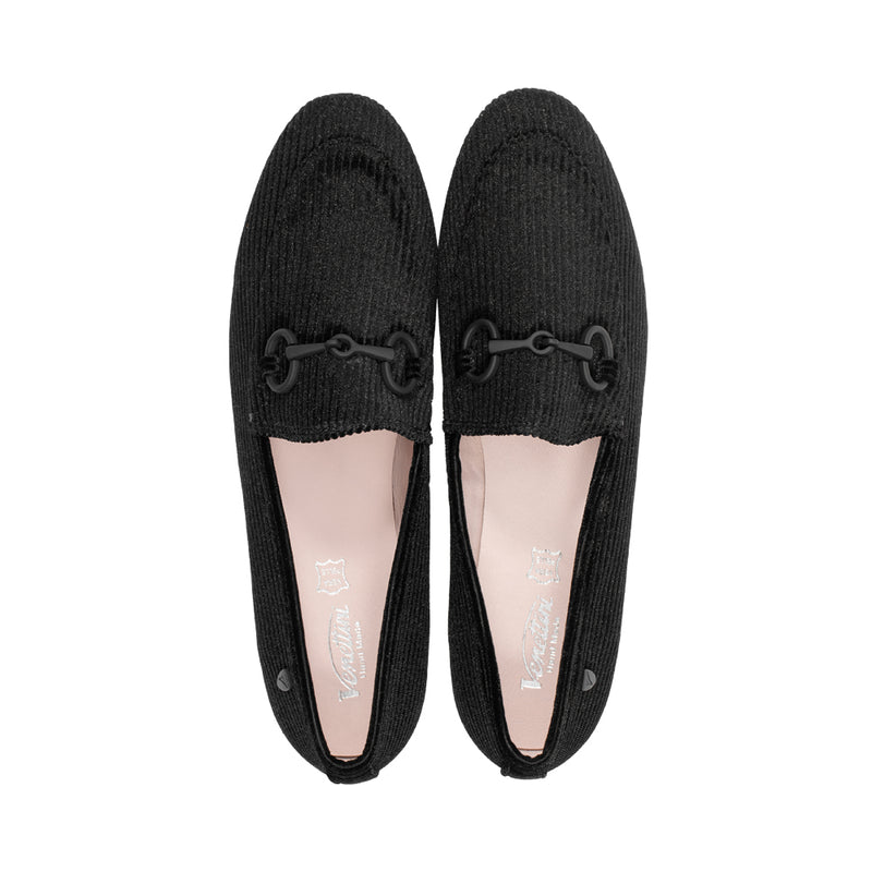 Rian9 Black Corduroy Velvet F25