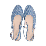 Rila Denim Crochet Fabric S25