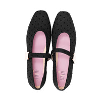 Risel Black Polka Dot Fabric F26