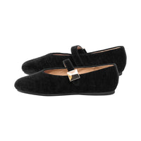 Risel Black Striped Velvet F26