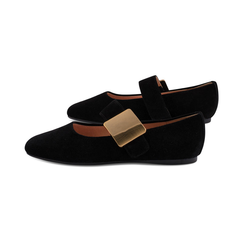 Risel Black Suede F24