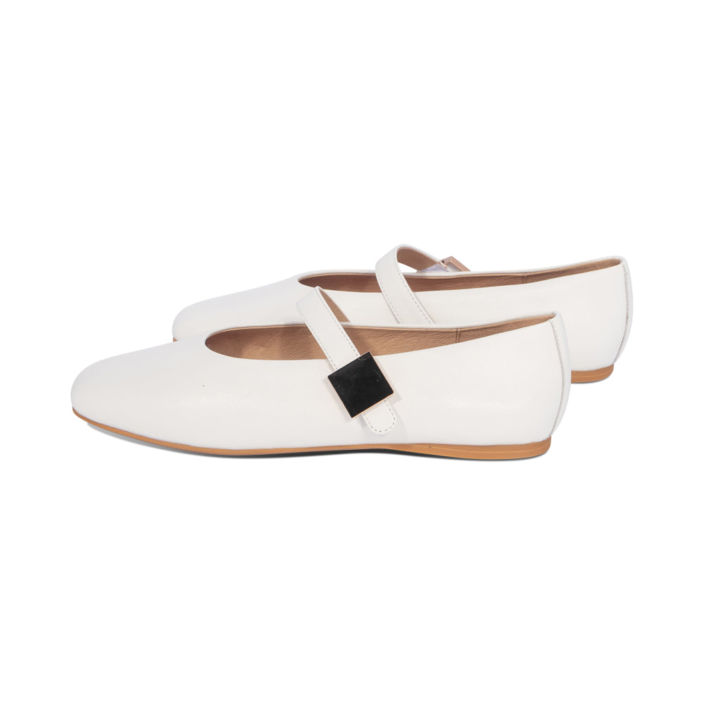 Risel White Leather S26