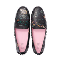Riv Black Multi Floral Print F26