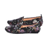 Riv Black Multi Floral Print F26
