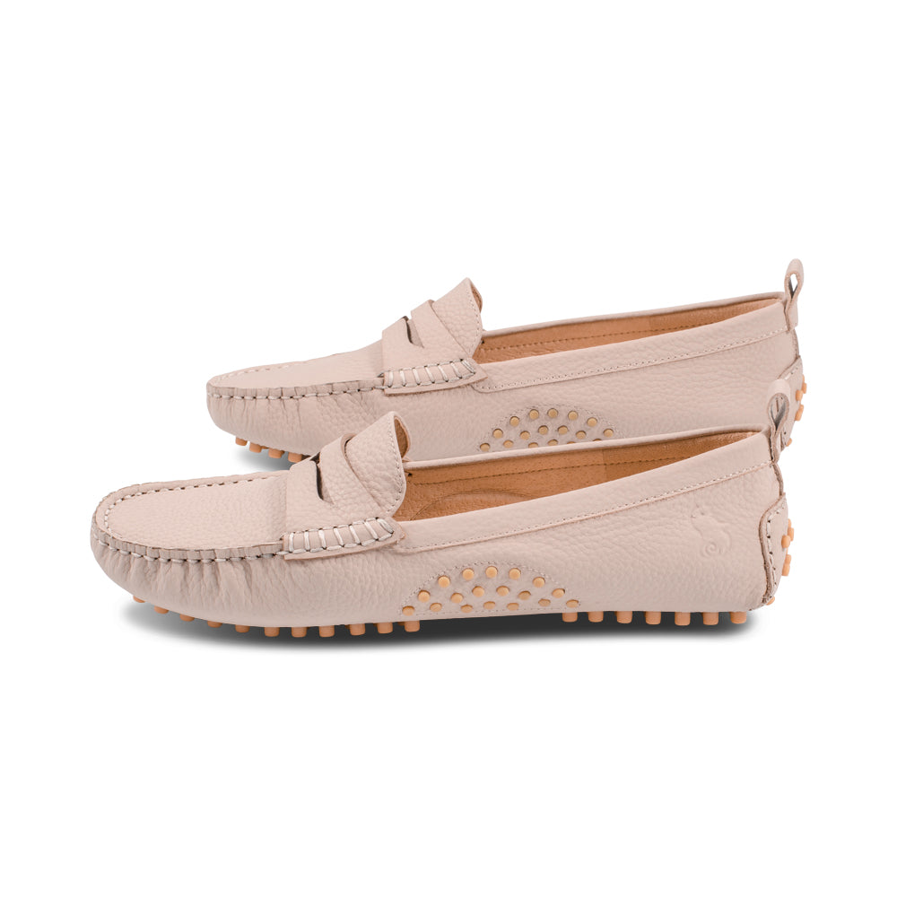 Riv Powder Pink Grainy Leather S25