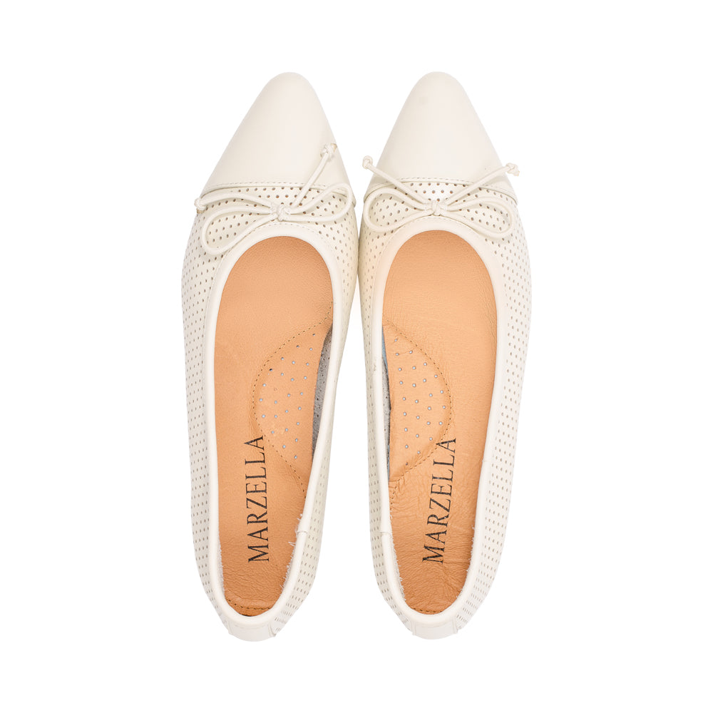 Rome Ivory Leather S25