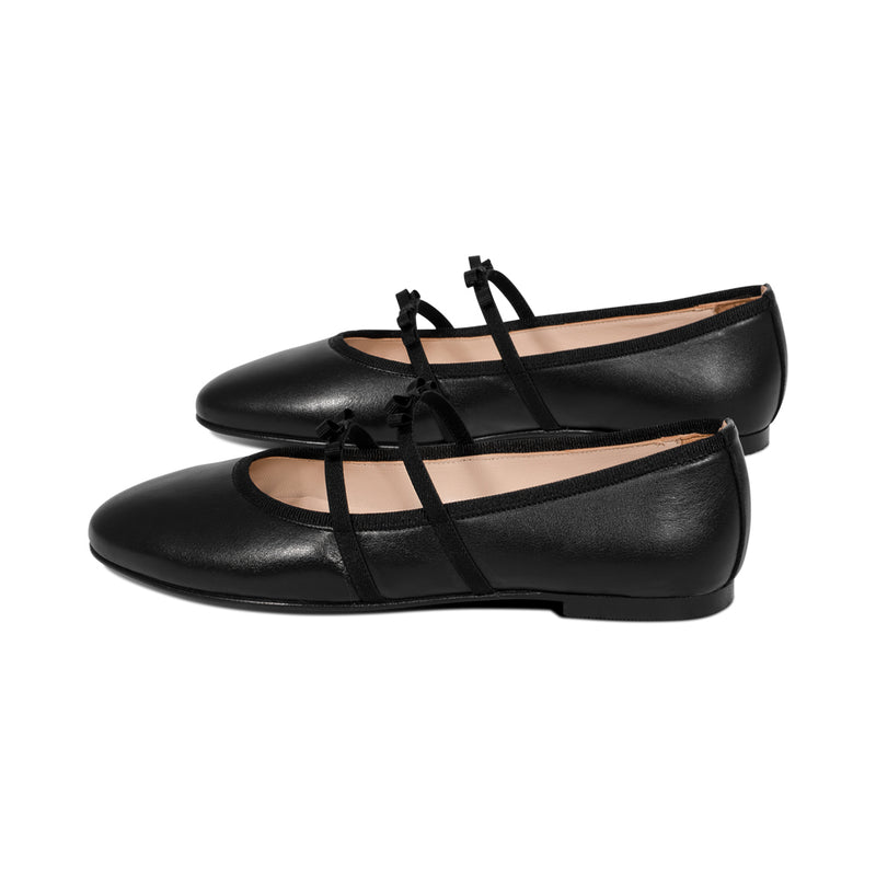 Ruby Black Leather F25