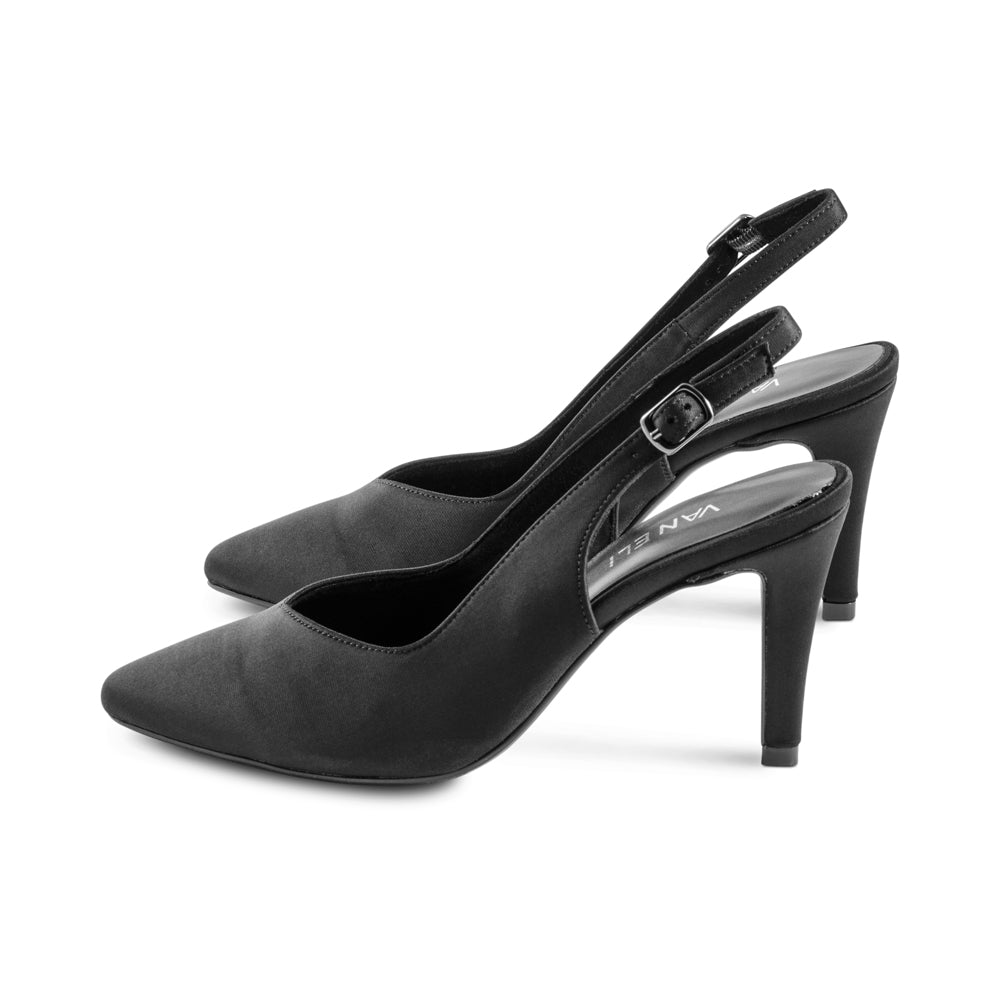Sarika Black Satin F23