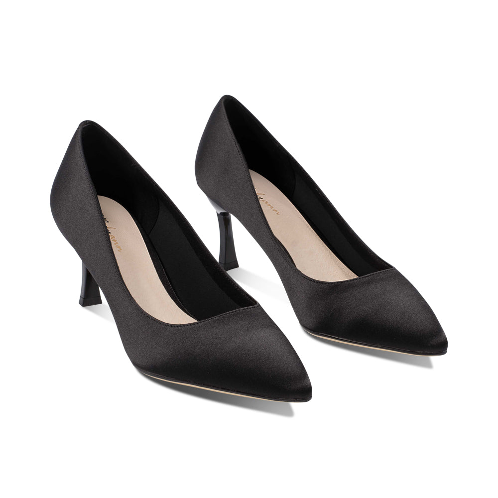 Schor Black Satin S25