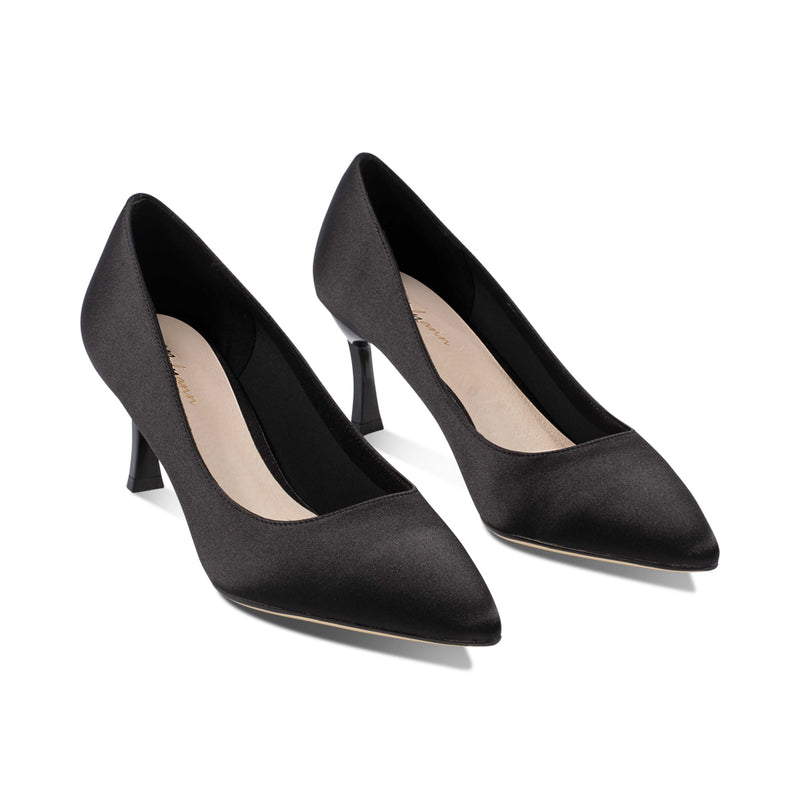 Schor Black Satin S25