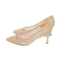 Schor Nude Embroidered Mesh S26