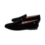 Seline Black Silk Gum Leather F24