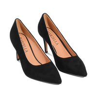 Seva Black Suede F26