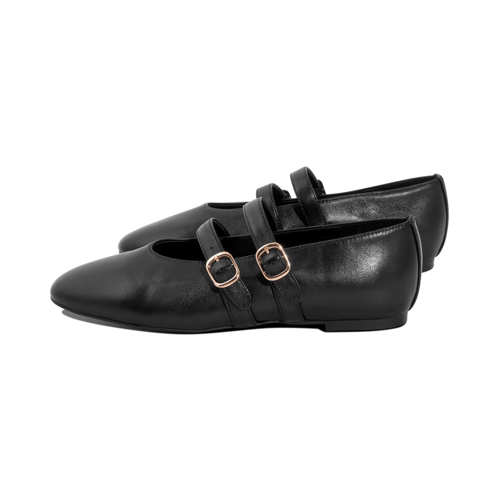Shann Black Kid Leather F26