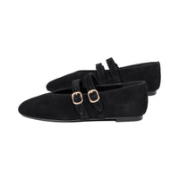 Shann Black Suede F25