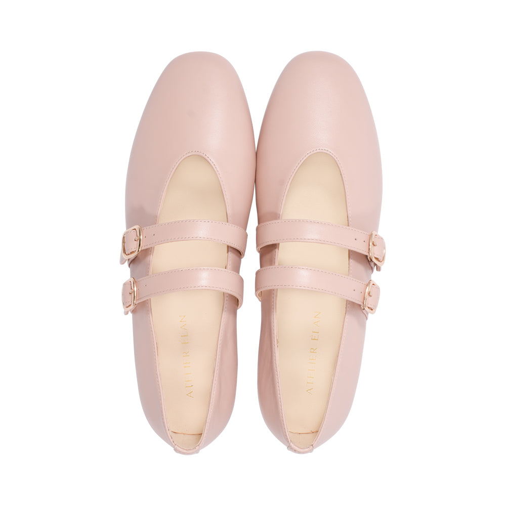 Shann Dusty Rose Leather F25