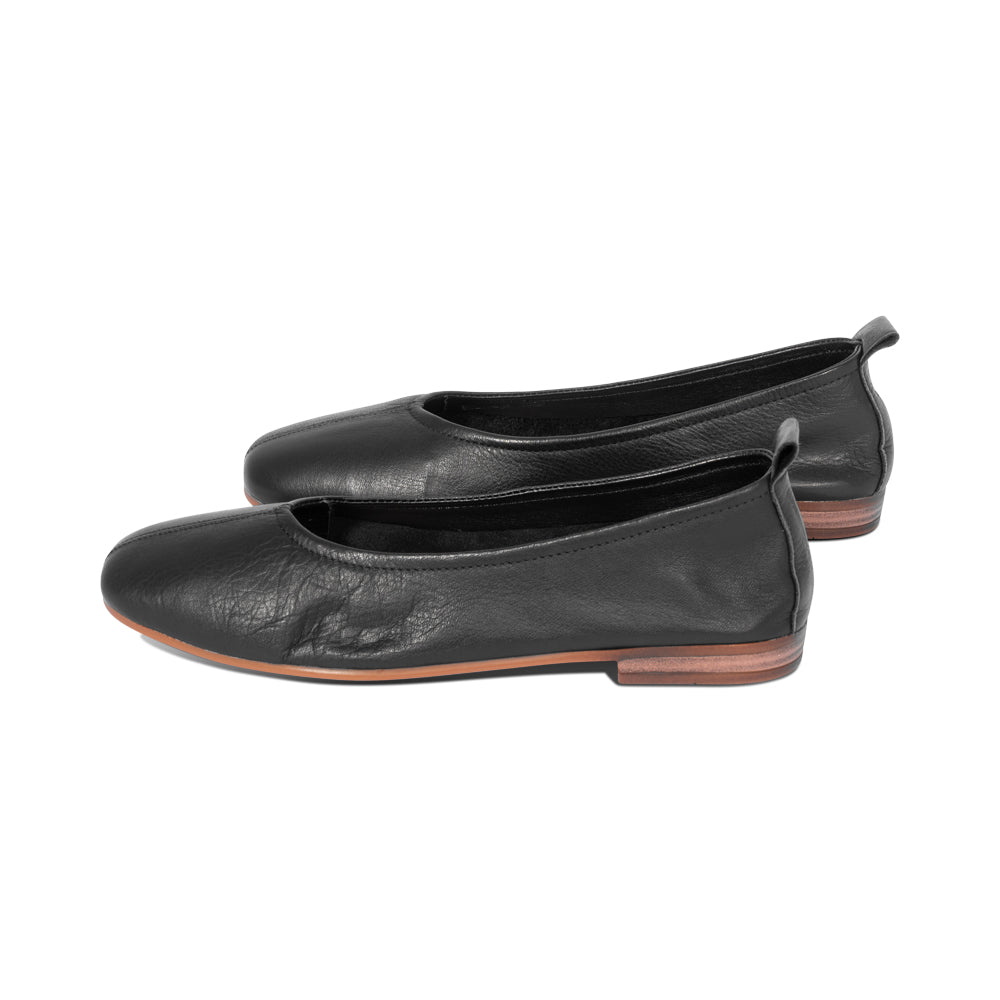 Sidney Black Leather S26