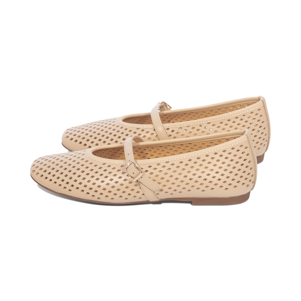 Simone Taupe Leather S26