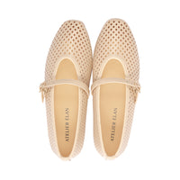 Simone Taupe Leather S26