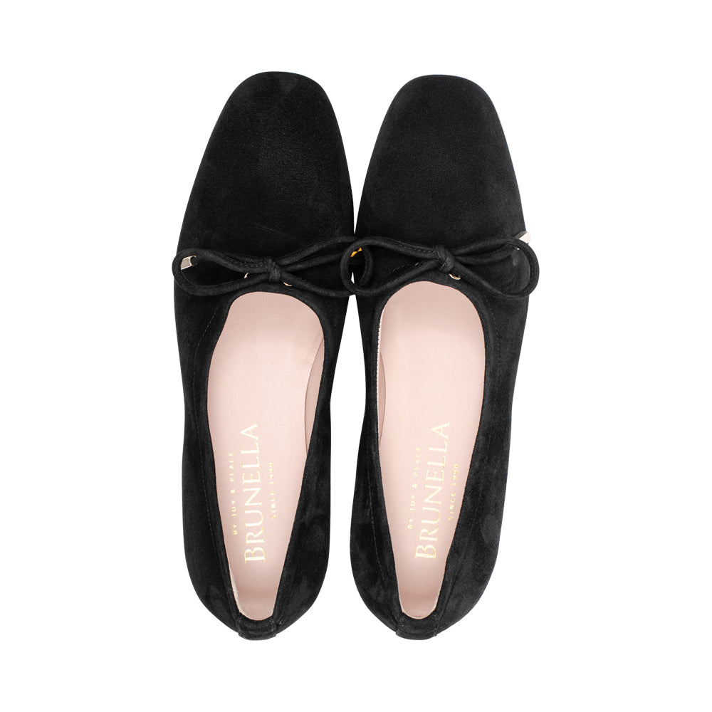 Sleeper Black Suede F26
