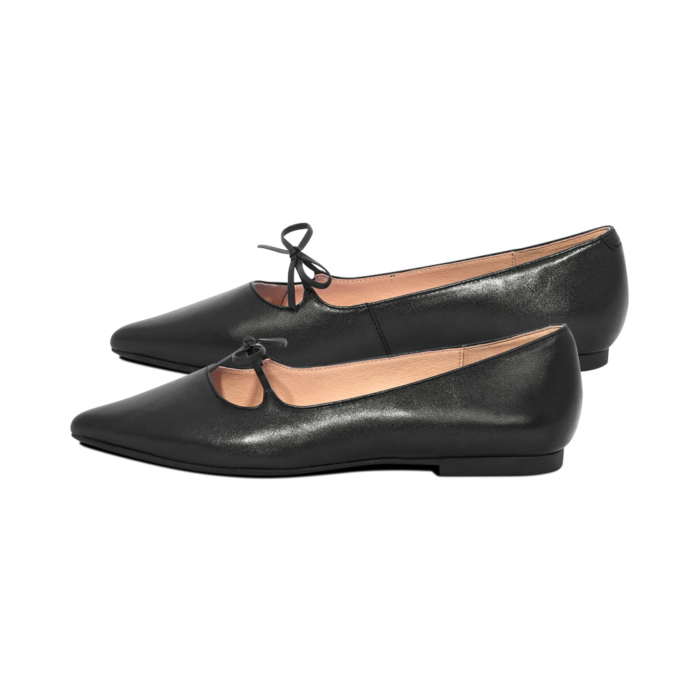 Smee Black Leather F26