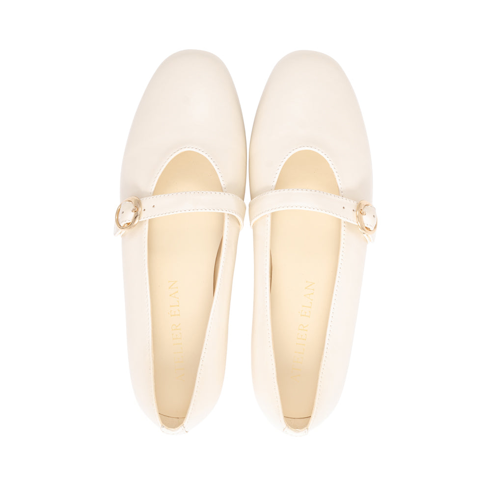 Solea Antique White Leather S26