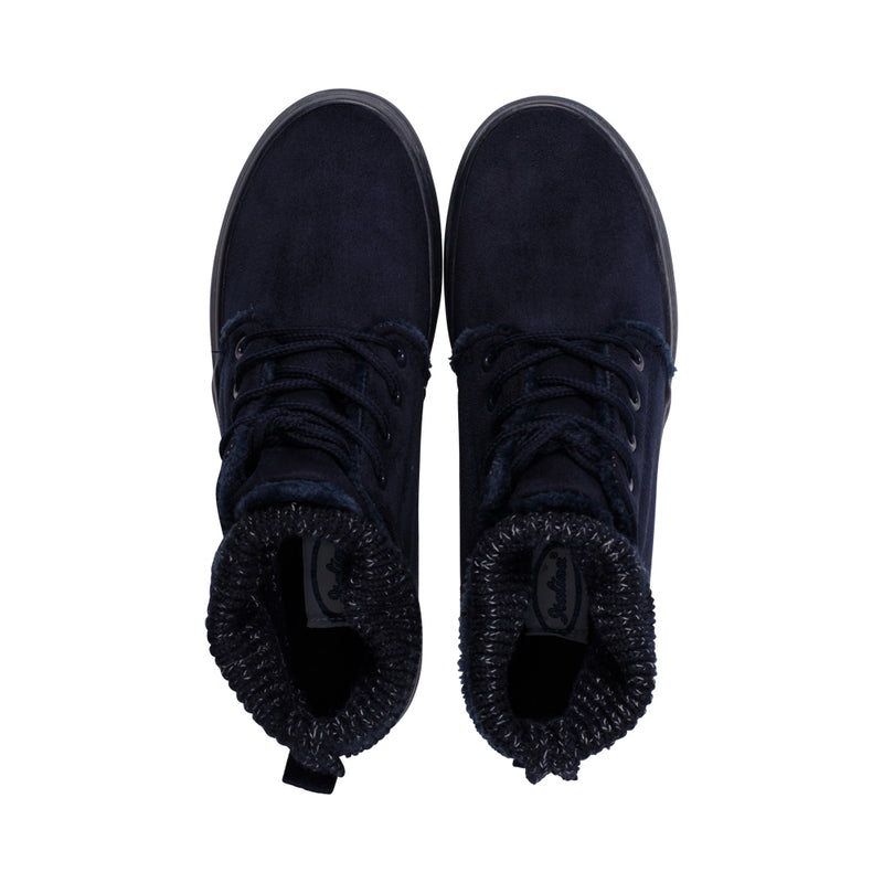 Sr-Bc6387 Navy Faux Suede F24