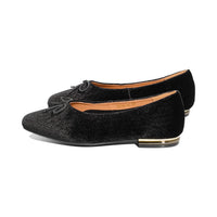 Stork Black Weave Velvet F25