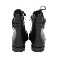 Tant Black Grainy Leather F26
