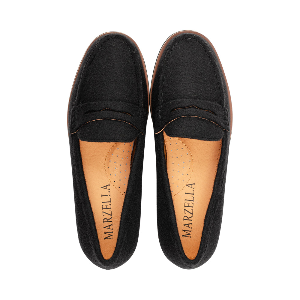 Taranto Black Wool F26
