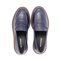 Tarifa Navy Leather F26