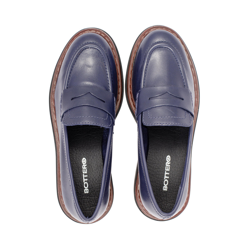 Tarifa Navy Leather F26