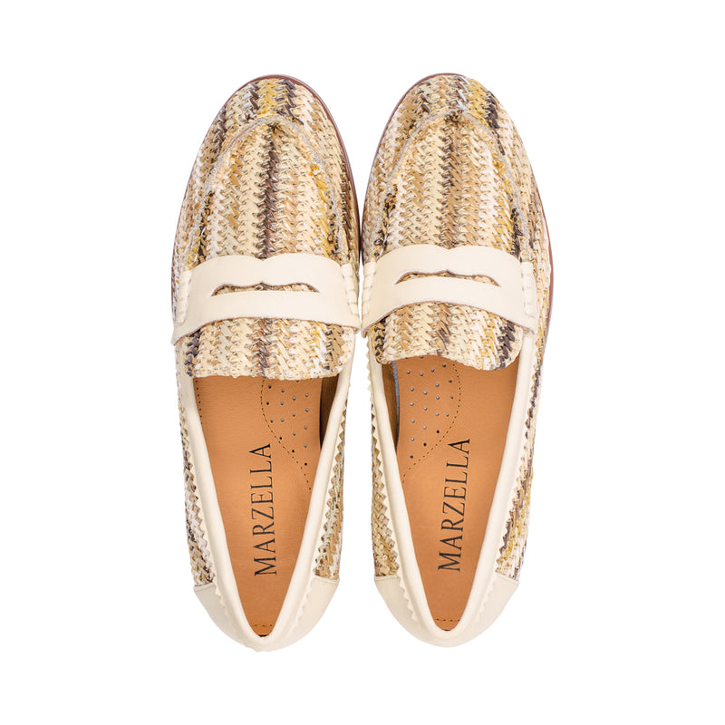 Terni Nude Multi Raffia S25