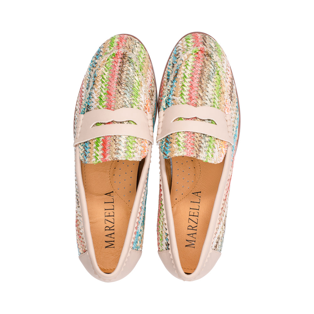 Terni Pastel Multi Raffia S25