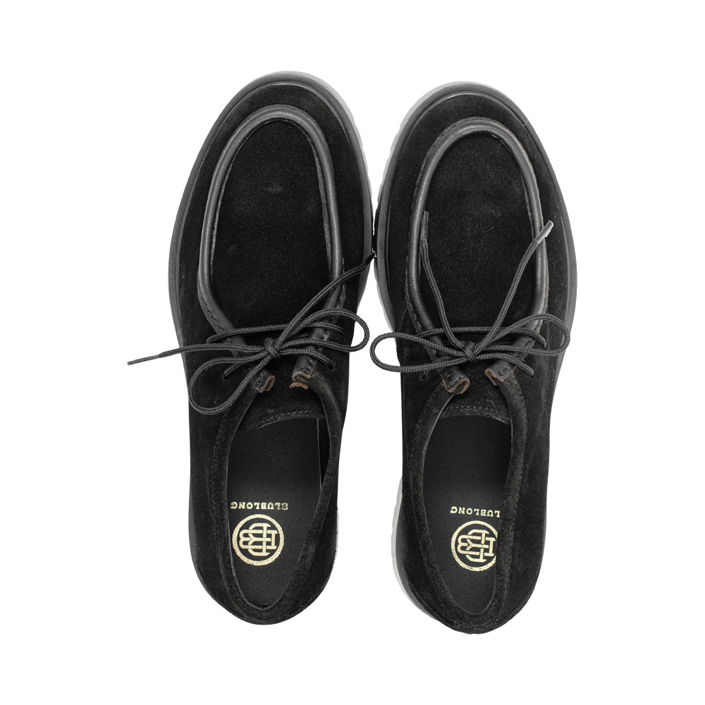 Theo Black Suede F26