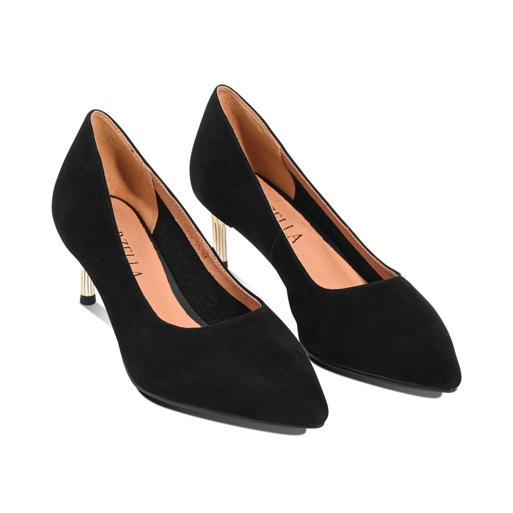 Thrush Black Suede F26